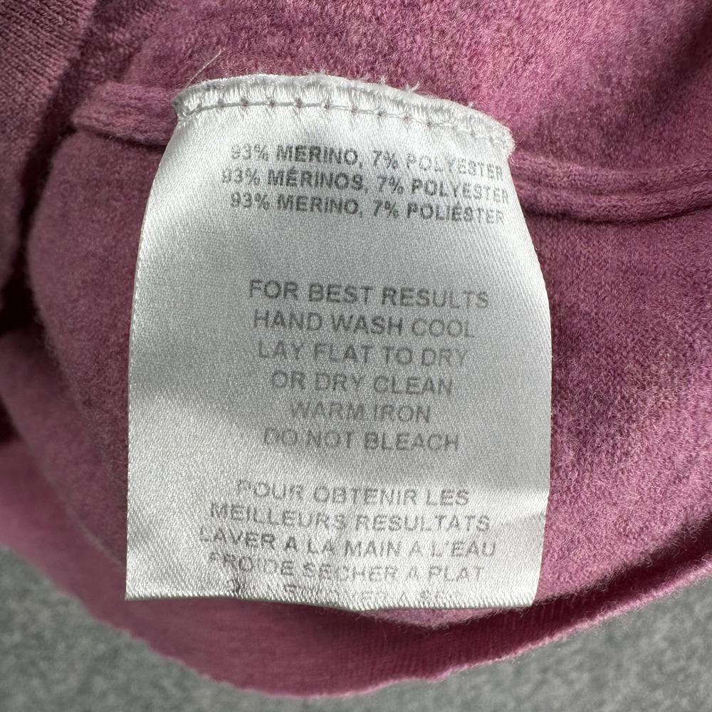 Peter Millar Excursionist Flex Sweater Mens Large (Fits Medium) Pink Merino - Picture 12 of 16